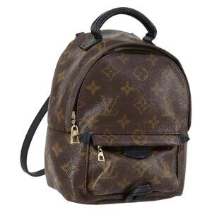 LOUIS VUITTON Monogram Palm Springs MINI Backpack M44873 LV Auth ar13828